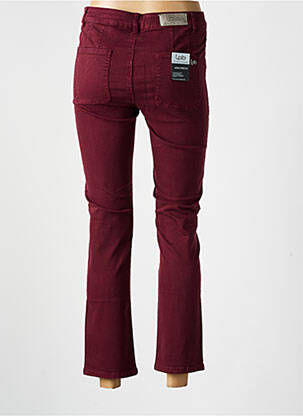 Pantalon 7/8 taille haute taille haute rouge LES P'TITES BOMBES femme