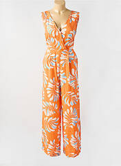 Combi-pantalon orange GRACE & MILA pour femme seconde vue