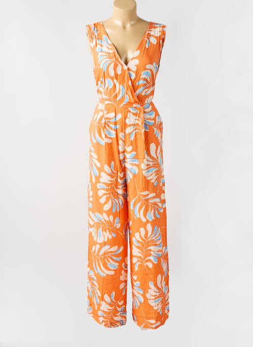 Combi-pantalon orange GRACE & MILA pour femme