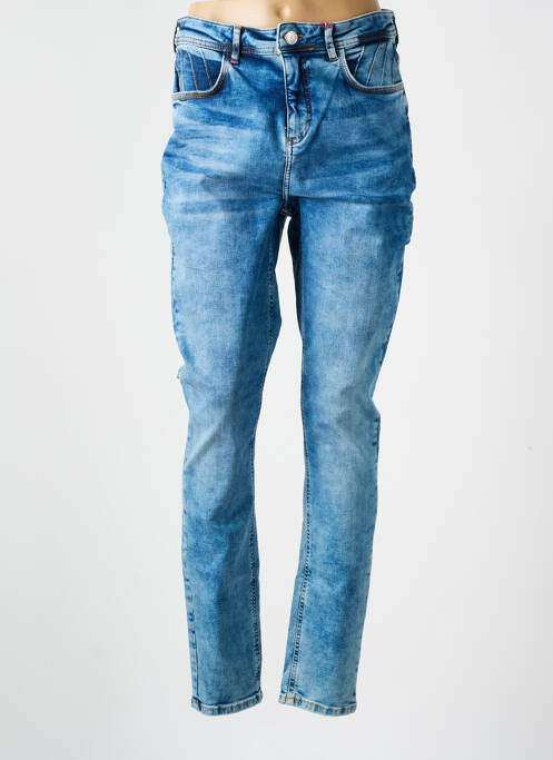 Jeans coupe slim bleu STREET ONE pour femme