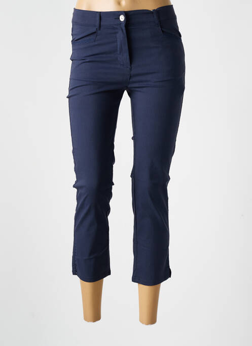 Pantacourt bleu DIANE LAURY pour femme