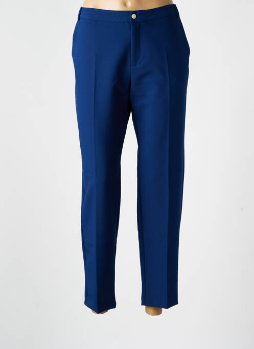 Pantalon chino bleu I.CODE (By IKKS) pour femme