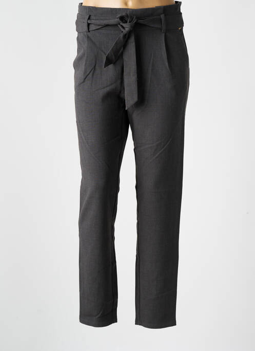 Pantalon droit gris DEELUXE pour femme