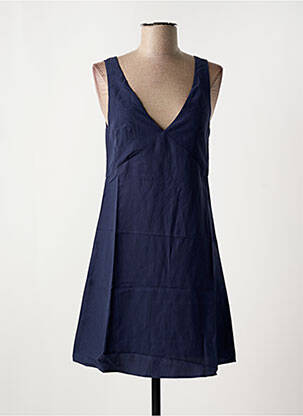 Robe courte sans manche sans manche bleu GRACE & MILA femme