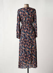 Robe longue bleu C'EST BEAU LA VIE pour femme seconde vue