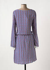 Robe mi-longue bleu C'EST BEAU LA VIE pour femme seconde vue