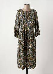 Robe mi-longue noir GEISHA pour femme seconde vue