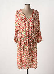 Robe mi-longue rouge C'EST BEAU LA VIE pour femme seconde vue