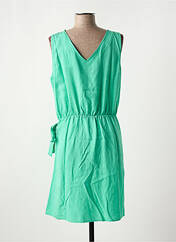 Robe mi-longue vert C'EST BEAU LA VIE pour femme seconde vue