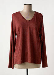 T-shirt orange ONLY pour femme seconde vue