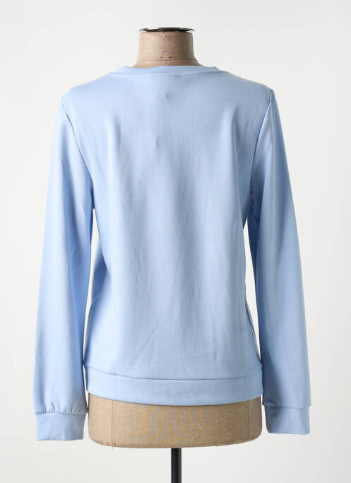 Sweat-shirt stretch manches longues bleu STREET ONE femme