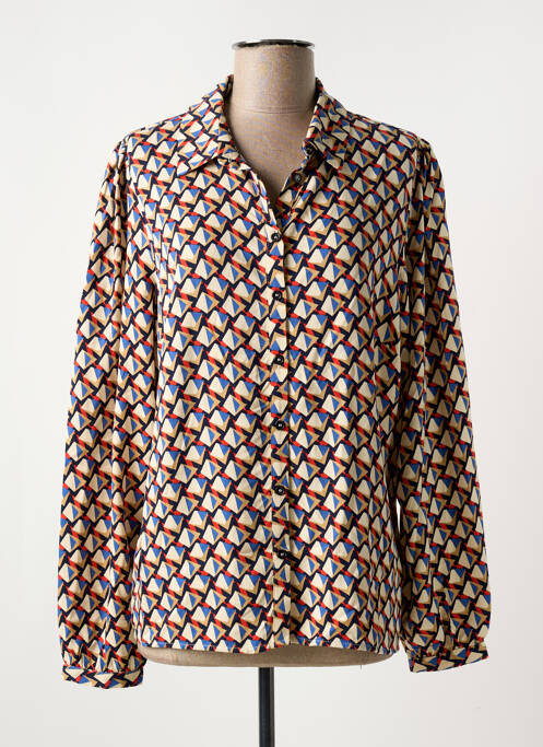 Chemisier beige C'EST BEAU LA VIE pour femme