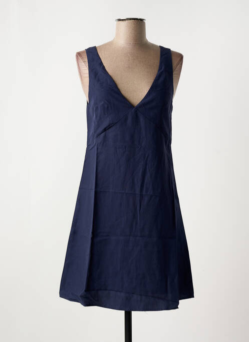 Robe courte bleu GRACE & MILA pour femme