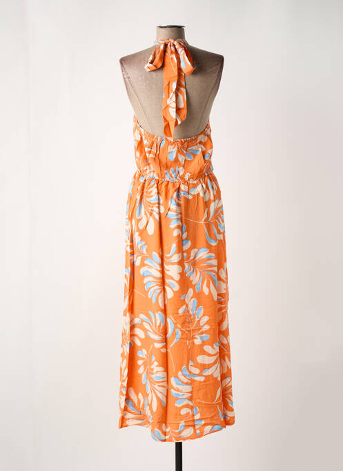 Robe longue orange GRACE & MILA pour femme