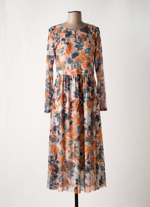 Robe longue orange TOM TAILOR pour femme