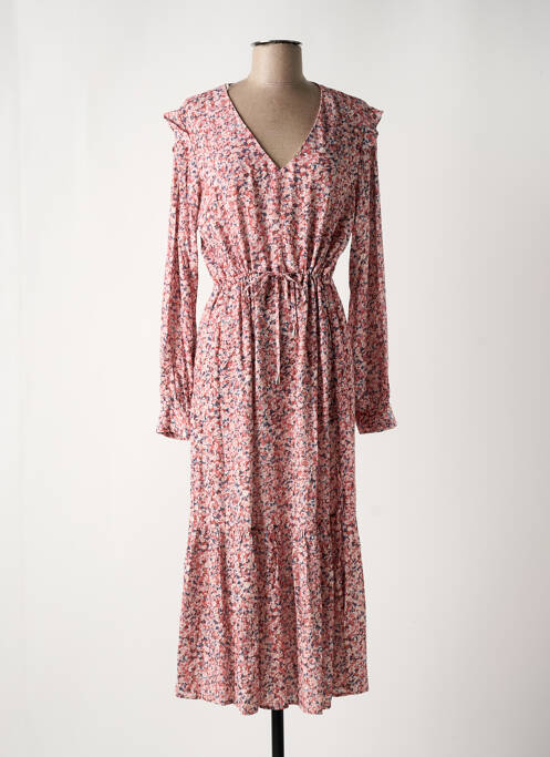 Robe longue rose C'EST BEAU LA VIE pour femme