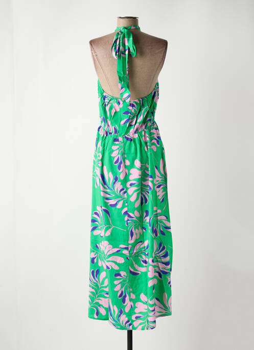 Robe longue vert GRACE & MILA pour femme