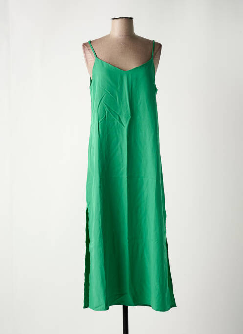 Robe longue vert GRACE & MILA pour femme