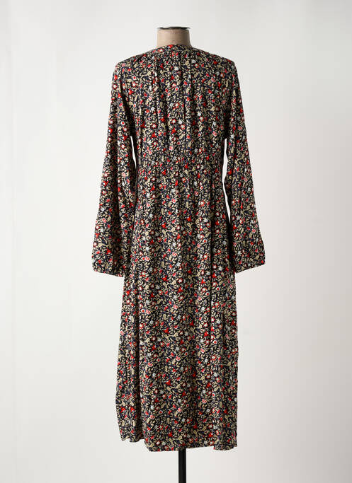 Robe mi-longue noir C'EST BEAU LA VIE pour femme