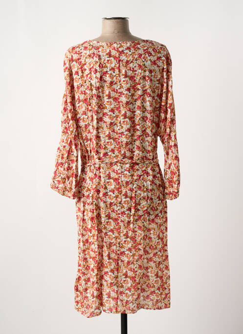 Robe mi-longue rouge C'EST BEAU LA VIE pour femme