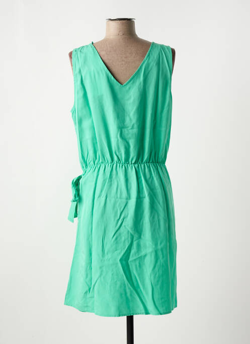 Robe mi-longue vert C'EST BEAU LA VIE pour femme