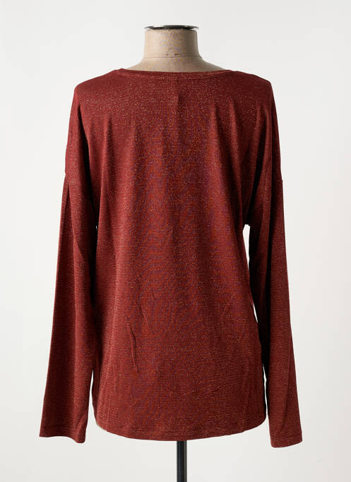 T-shirt orange ONLY pour femme