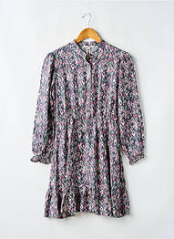 Robe mi-longue col rond manches longues gris GARCIA fille