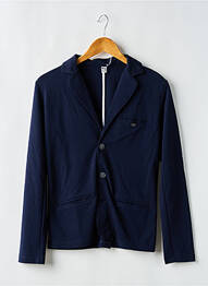 Veste casual fermeture boutonnée sur le devant bleu 3 POMMES fille