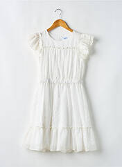 Robe mi-longue blanc MAYORAL pour fille seconde vue