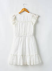 Robe mi-longue blanc MAYORAL pour fille seconde vue