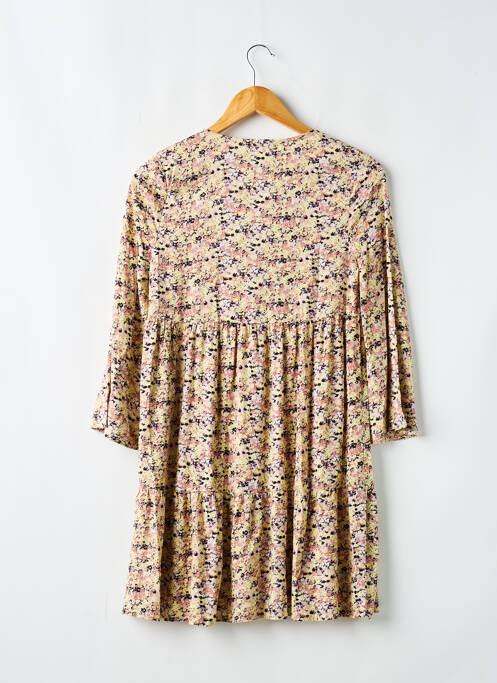Robe mi-longue manches longues jaune GARCIA fille