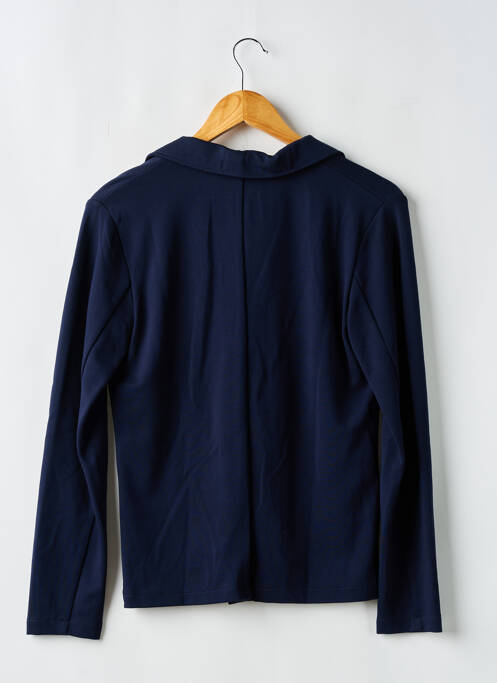 Veste casual fermeture boutonnée sur le devant bleu 3 POMMES fille