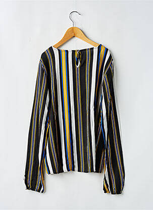 Blouse manches longues manches longues noir GARCIA fille