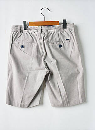 Bermuda coupe chino taille élastique gris NUKUTAVAKE garcon