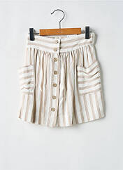 Jupe courte beige MAYORAL pour fille seconde vue