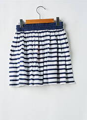 Jupe courte bleu 3 POMMES pour fille seconde vue