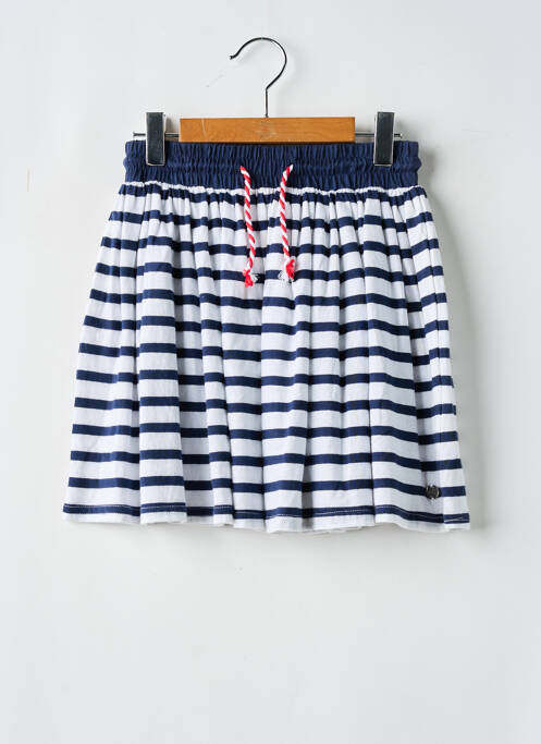 Jupe courte bleu 3 POMMES pour fille