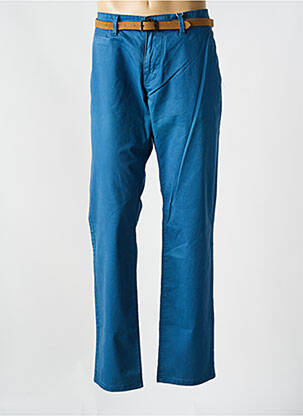 Pantalon chino stretch taille normale bleu TOM TAILOR homme