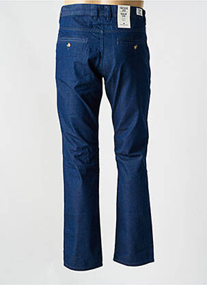 Pantalon chino tissage popeline taille normale bleu TOM TAILOR homme