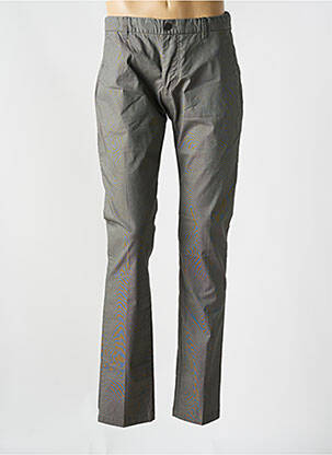 Pantalon chino stretch taille normale gris TOM TAILOR homme