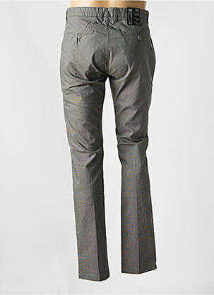 Pantalon chino stretch taille normale gris TOM TAILOR homme