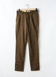 Pantalon chino stretch taille normale vert JACK & JONES homme