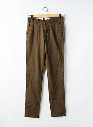 Pantalon chino stretch taille normale vert JACK & JONES homme
