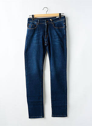 Jeans coupe slim tissage brut taille normale bleu LA SQUADRA homme