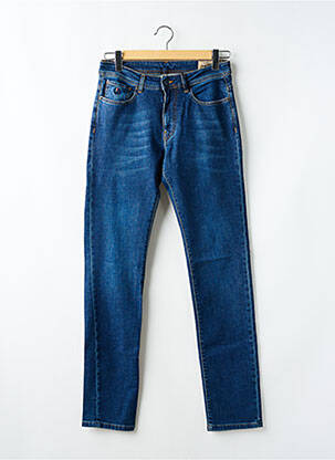 Jeans coupe slim stretch taille normale bleu LA SQUADRA homme