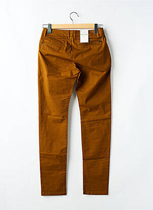 Pantalon chino stretch taille normale marron TOM TAILOR homme