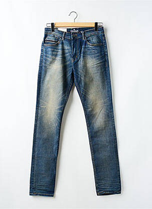 Jeans coupe slim stretch taille normale bleu TOM TAILOR homme