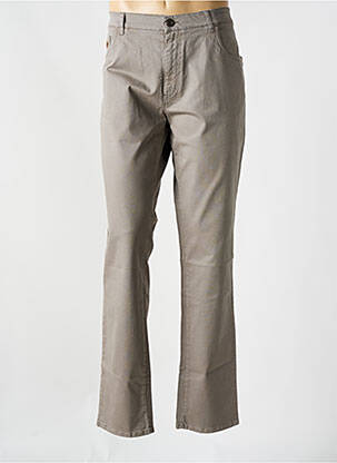 Pantalon chino marron LCDN pour homme