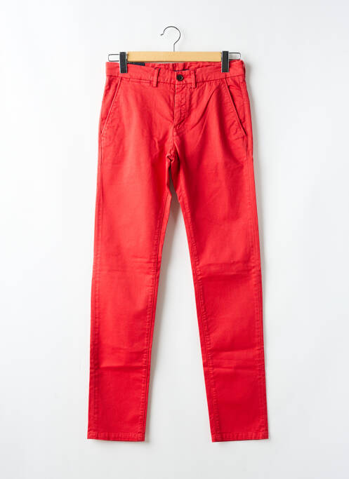 Pantalon chino stretch taille normale rouge CAMBRIDGE homme