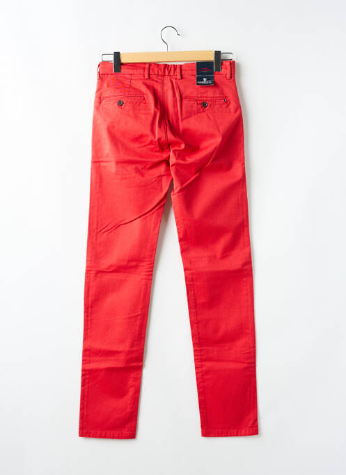 Pantalon chino stretch taille normale rouge CAMBRIDGE homme